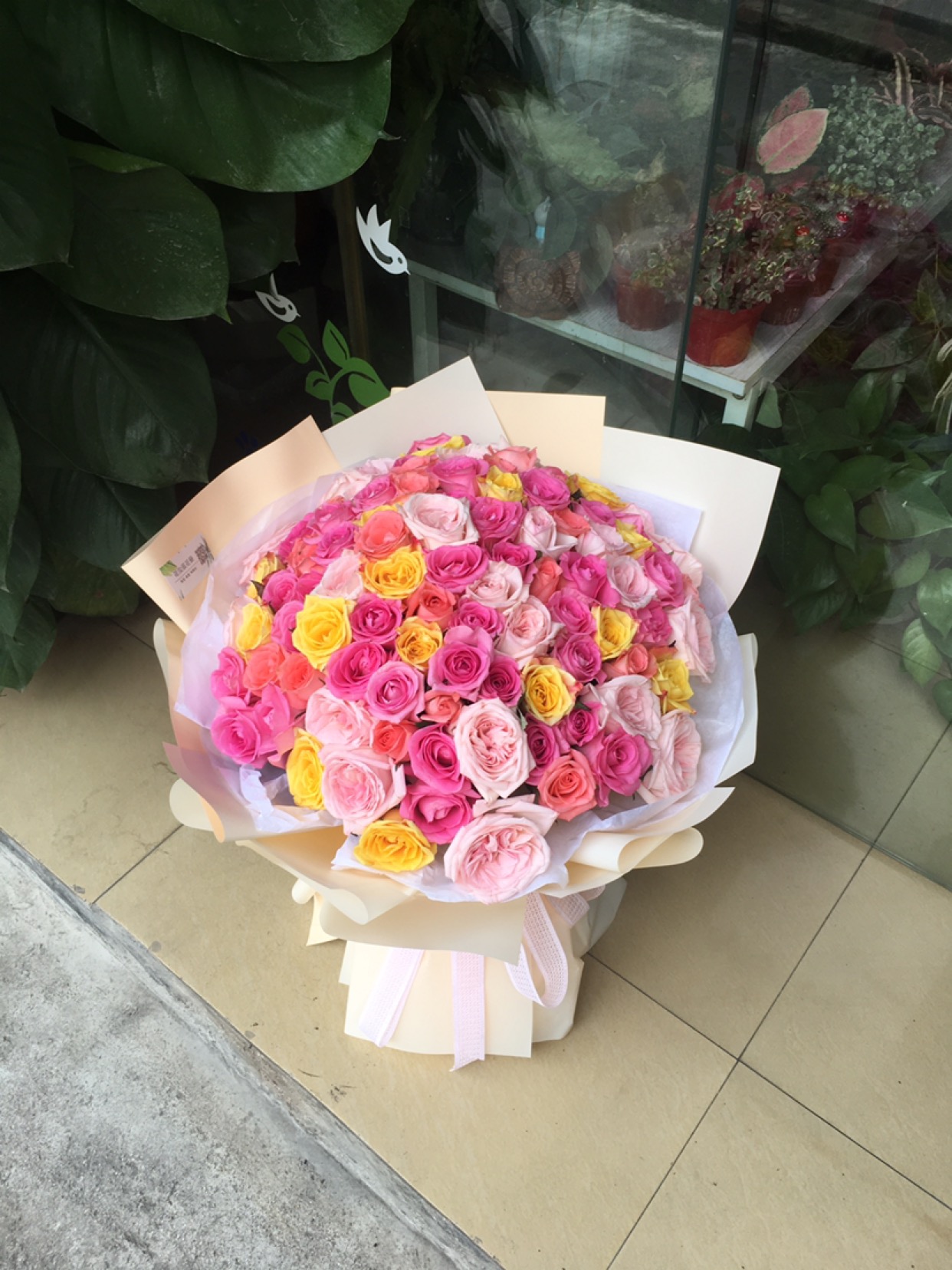 广州市白云区花汝蓝花店