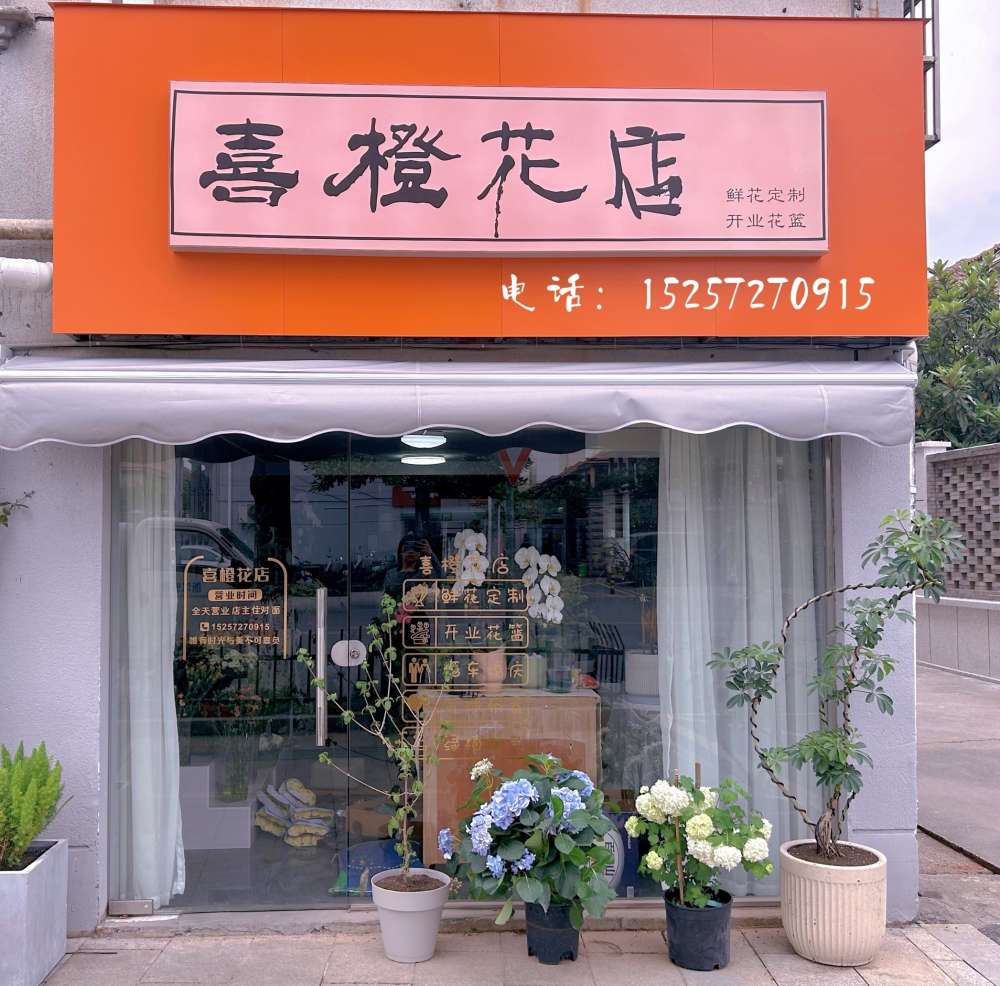 湖州安吉县喜橙花店